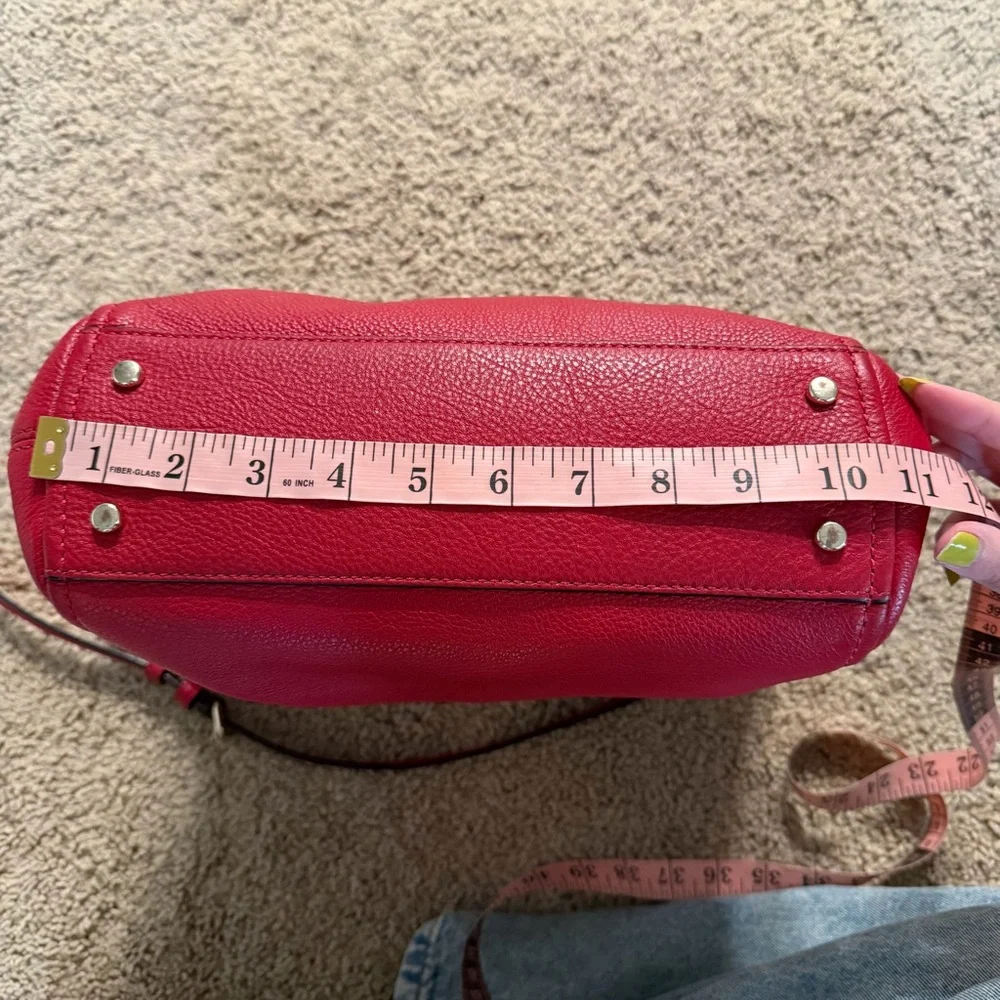 Kate Spade Pine Street Small Kori Leather Purse Red Gold Hardware